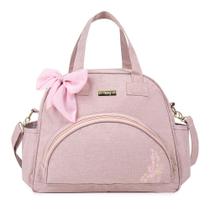 Bolsa de Maternidade Hug Grande Floral Rosa