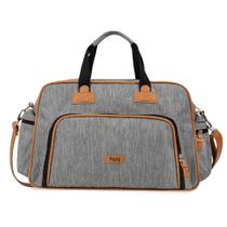 Bolsa de Maternidade Hug Grande Nova York Cinza Bolsa de Maternidade Hug Grande Nova York Cinza