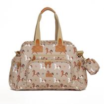 Bolsa de Maternidade MasterBag Everyday Cavalinhos Bege