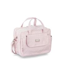 Bolsa de Maternidade Teia Rosa - Fazendo Arte Bolsa de Maternidade Teia Rosa - Fazendo Arte