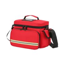 Bolsa De Medicamentos De Emergência Impermeável De Dupla Camada Com Zíper E Múltiplos Bolsos Para