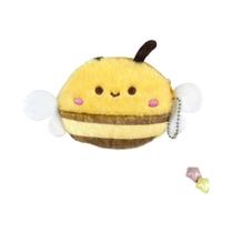 Bolsa De Moeda De Pelúcia Em Forma De Abelha Para Crianças, Bolsa De Dinheiro De Animal De Desenho