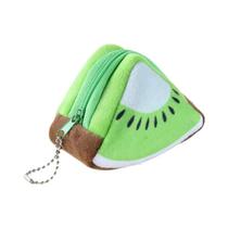 Bolsa De Moeda De Pelúcia Em Forma De Fruta Para Crianças, Criativa, 3D, Bolsa Escolar Suspensa,