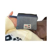 Bolsa De Moeda Kawaii Hello Kitty Em Denim, Armazenamento De Batom E Fones De Ouvido, Presente Retro