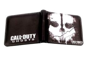 Bolsa de moedas de anime Wallet Calls Dutys, curta dobrável de couro Bolsa de moedas de anime Wallet Calls Dutys, curta dobrável de couro