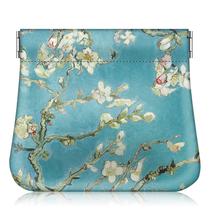 Bolsa de moedas Fintie Squeeze em couro PU para mulheres e meninas