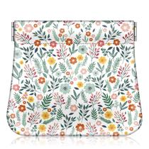 Bolsa de moedas Fintie Squeeze PU Leather para mulher Emerald