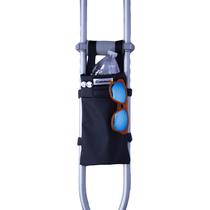 Bolsa de muletas Crutcheze Black Impermeável Lavável Designer Bolsa de muletas Crutcheze Black Impermeável Lavável Designer