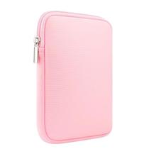 Bolsa de neoprene para Kindle 2022 rosa de 6 polegadas