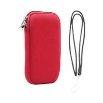 Bolsa de Neoprene Universal à Prova de Choque para iPhone 15/14/13/12 Pro Max - Com Zíper