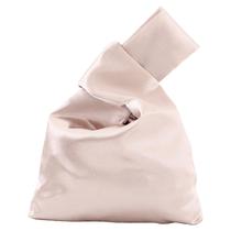 Bolsa de noite Anopo Small Satin Japanese Knot Nude Pink Bolsa de noite Anopo Small Satin Japanese Knot Nude Pink