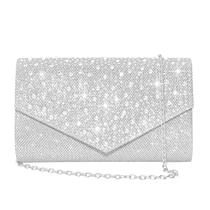 Bolsa de noite CurvChic Rhinestone Envelope Bolsa de festa