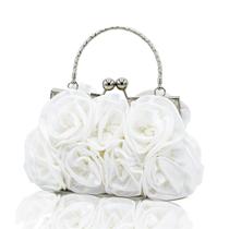 Bolsa de noite JAMBHALA Dressy Floral Satin para mulheres