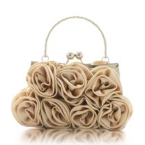 Bolsa de noite JAMBHALA Dressy Floral Satin para mulheres