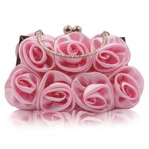 Bolsa de noite JAMBHALA Dressy Floral Satin para mulheres