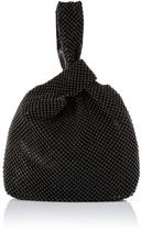 Bolsa de noite Jessica McClintock Logan Mesh Black