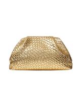 Bolsa de noite QWINEE Dumpling Clutch Purse for Women Gold Bolsa de noite QWINEE Dumpling Clutch Purse for Women Gold