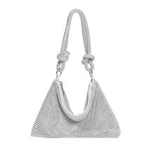 Bolsa de noite YUWITA Bolsa de strass para mulheres (prata) Bolsa de noite YUWITA Bolsa de strass para mulheres (prata)