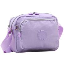 Bolsa De Nylon Lilas