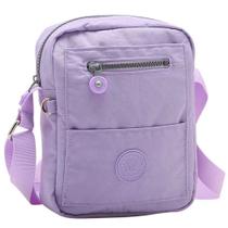 Bolsa De Nylon Lilas