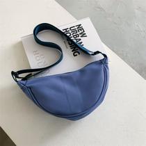 Bolsa de nylon messenger para mulheres, bolinho de luz da moda