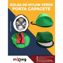 Bolsa de Nylon Porta Capacete De Segurança - Verde