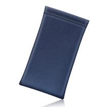 Bolsa de óculos Fintie Portable Squeeze Top Vegan Leather