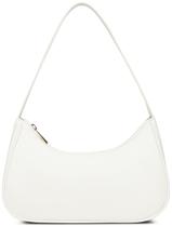 Bolsa de ombro Afashor Vegan Leather Hobo Sling Tote branca Bolsa de ombro Afashor Vegan Leather Hobo Sling Tote branca
