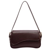 Bolsa de ombro Amszke Y2K Trendy Purse Vegan Leather Coffee Bolsa de ombro Amszke Y2K Trendy Purse Vegan Leather Coffee