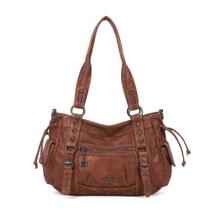 Bolsa de ombro Angel Kiss Multi Pocket Retro Hobo para mulheres
