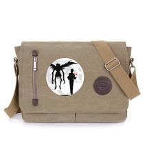 Bolsa de ombro Anime Death Note Messenger Bag 35x12x26cm Bolsa de ombro Anime Death Note Messenger Bag 35x12x26cm