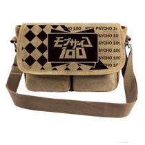 Bolsa de ombro Anime Mobs Psychos 100s Messenger Bag de algodão