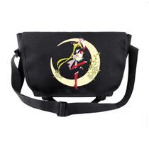 Bolsa de ombro Anime Sailor Moon portátil 40x10x26cm algodão