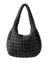 Bolsa de ombro ASWACA Puffer acolchoada para mulheres Nylon 2025