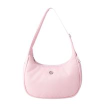 Bolsa de ombro Babysun Mini feminina Nylon Crescent 4L rosa Bolsa de ombro Babysun Mini feminina Nylon Crescent 4L rosa