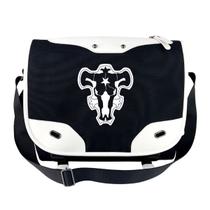 Bolsa de ombro Black Clovers Anime Messenger Bag portátil Bolsa de ombro Black Clovers Anime Messenger Bag portátil