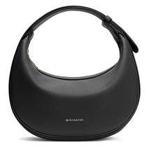 Bolsa de ombro BOSTANTEN Crescent Vegan Leather Black Women