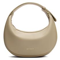 Bolsa de ombro BOSTANTEN Crescent Vegan Leather Khaki Small