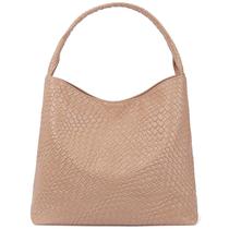 Bolsa de ombro BOSTANTEN Trendy Summer Hobo Handbag Apricot Bolsa de ombro BOSTANTEN Trendy Summer Hobo Handbag Apricot