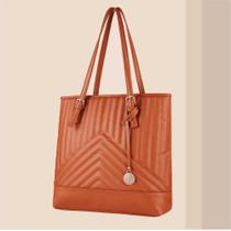 Bolsa de ombro caramelo Aenecy