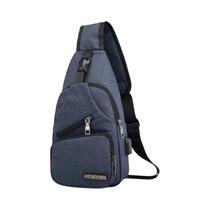 Bolsa De Ombro Casual Masculina Pequena, Bolsa Mensageiro Diagonal Para Celular, Mochila De Peito