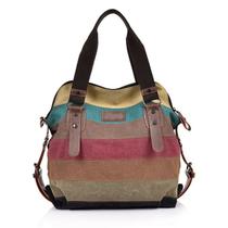 Bolsa de Ombro Casual Wokex para Mulheres - Design em Lona