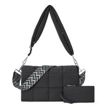 Bolsa de ombro CLUCI Puffer Puffy Bolsa tiracolo para mulheres Bolsa de ombro CLUCI Puffer Puffy Bolsa tiracolo para mulheres