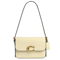 Bolsa de Ombro Coach Sage em Couro de Bezerro Refinado Bolsa de Ombro Coach Sage em Couro de Bezerro Refinado