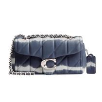 Bolsa de ombro Coach Tabby 20 Midnight Navy Multi Leather