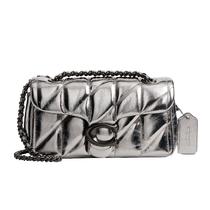 Bolsa de ombro Coach Tabby 20 V5/Antracite para mulheres