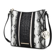 Bolsa de ombro Croco-Snake