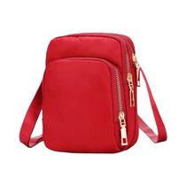 Bolsa De Ombro Crossbody À Prova D'água Feminina Com Zíper Bolsa Multifuncional E Bolsa Para Celular