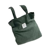 Bolsa De Ombro De Corduroy Para Mulheres, Bolsa Reutilizável Macia JIOMAY Para Armazenamento Bolsa De Ombro De Corduroy Para Mulheres, Bolsa Reutilizável Macia JIOMAY Para Armazenamento