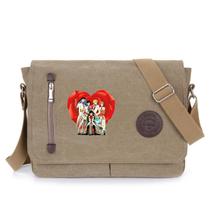 Bolsa de ombro de lona Messenger Bag High Schools D D D